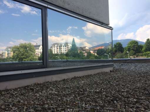 Glasdekor / Sichtschutz 4 Spiegelfolien - Werbetechnik